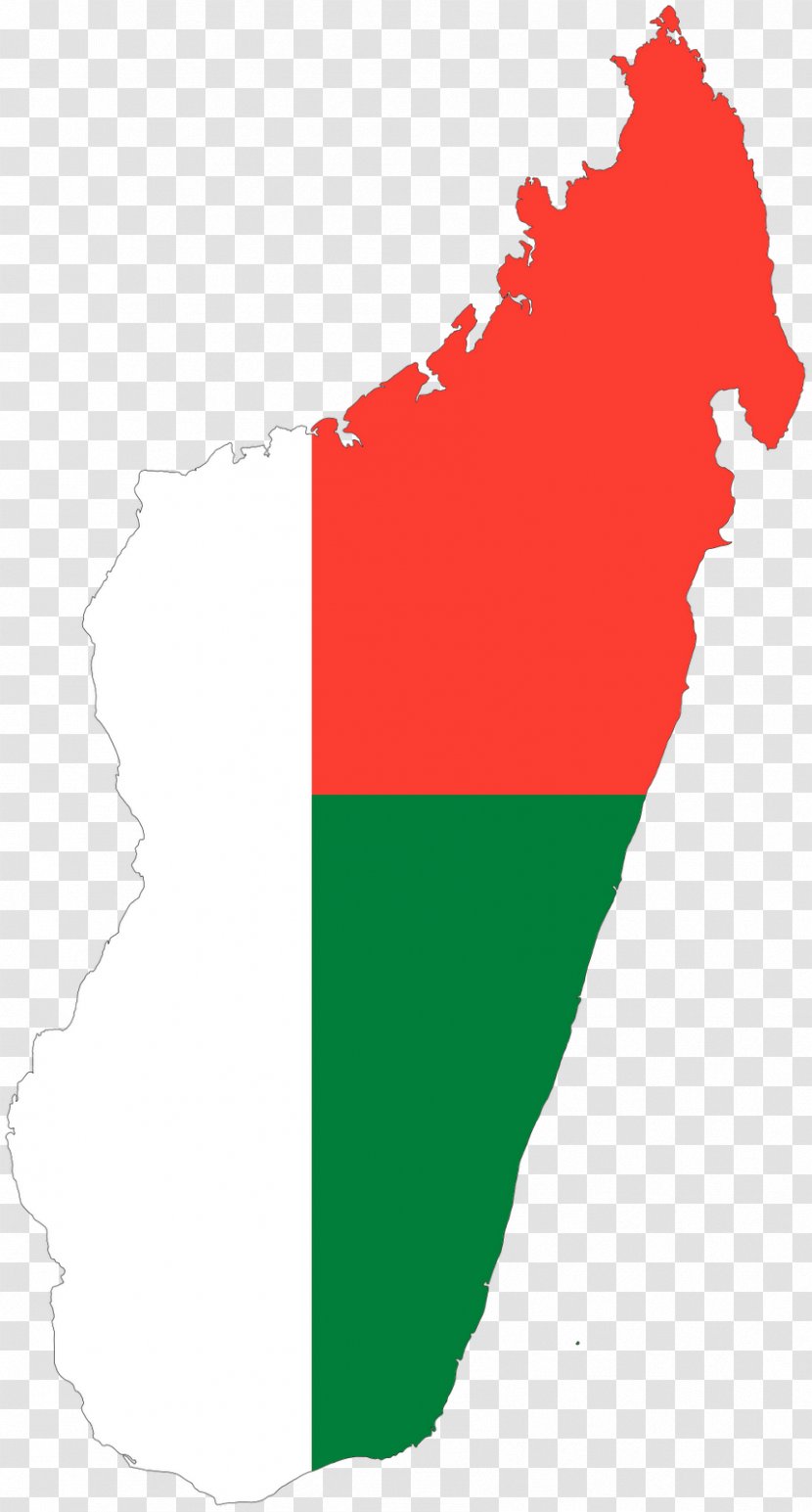 Flag Of Madagascar Map Transparent PNG