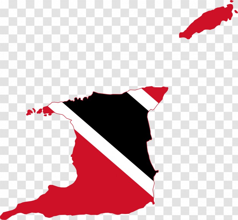 Flag Of Trinidad And Tobago National Map - Stock Photography Transparent PNG