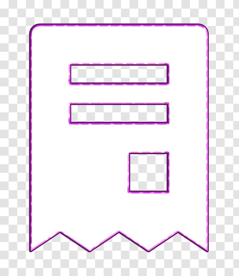 Number Icon - Rectangle - Black M Transparent PNG