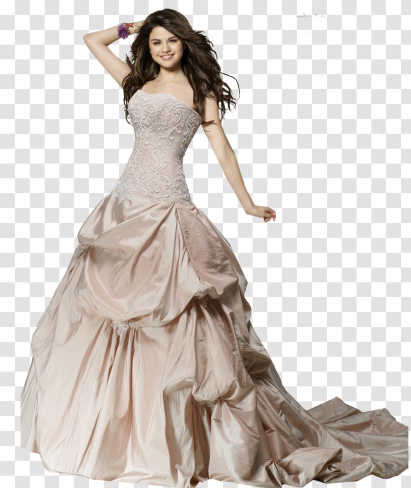 Alex Russo Wedding Dress Come & Get It Bride - Frame - Transparent Background Transparent PNG
