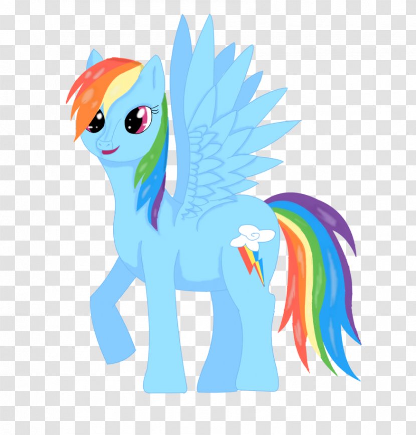 Rainbow Dash Horse - Fan Club - Hodgepodge Clipart Transparent PNG