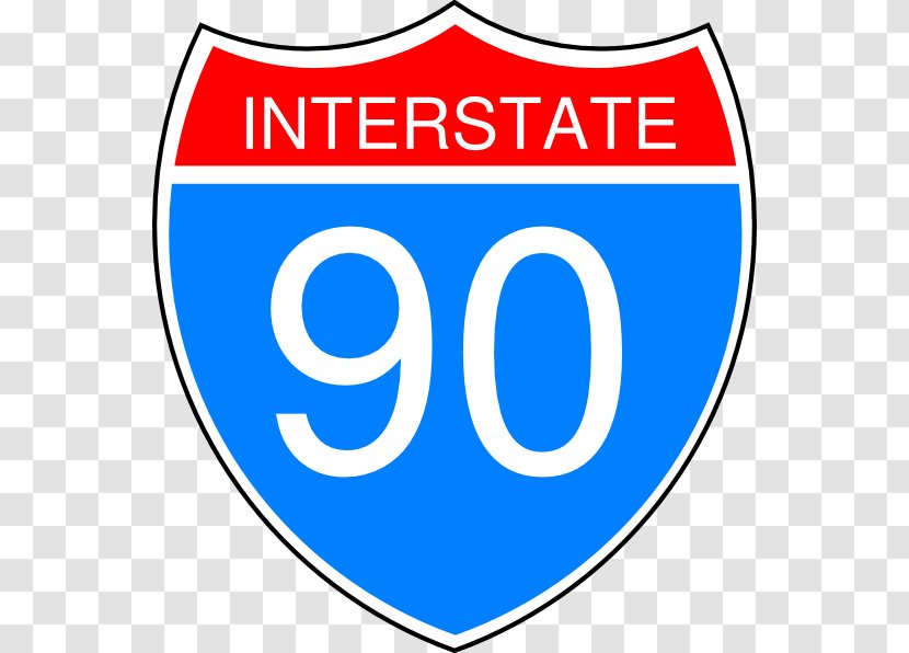 Interstate 10 US Highway System Clip Art - Symbol - 90 Transparent PNG