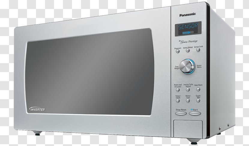 Microwave Ovens Clothes Dryer Home Appliance - Panasonic - Micro Ondas Transparent PNG