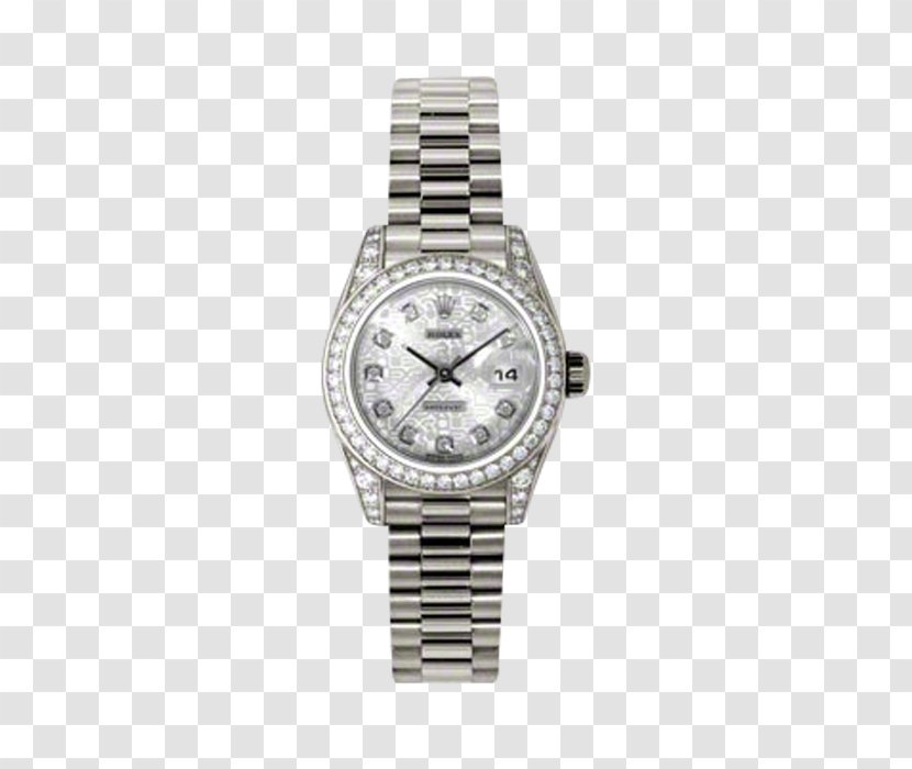 Rolex Datejust Automatic Watch TAG Heuer - Luxury Goods - Diamond Bezel Transparent PNG