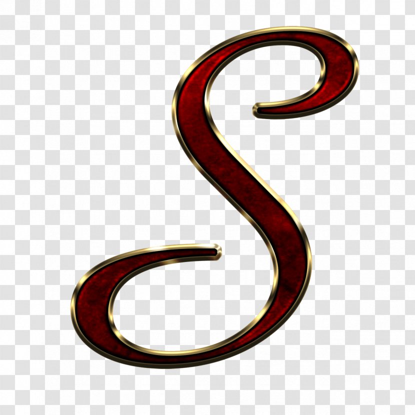 Letter Alphabet Initial S Transparent PNG