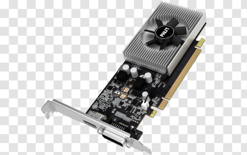 Graphics Cards & Video Adapters GeForce Palit Processing Unit GDDR5 SDRAM - Gddr5 Sdram - Low Profile Transparent PNG