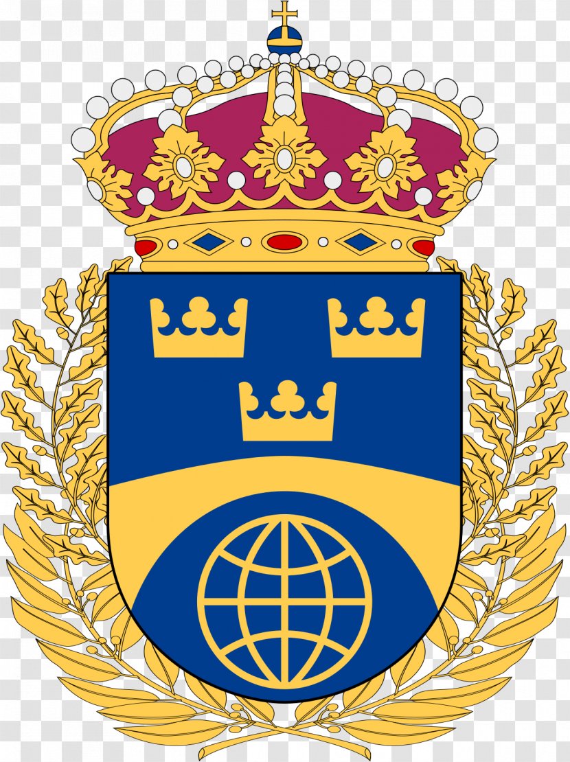 Swedish Defence University Institute For International Affairs Coat Of Arms Military Regiment - Badge Transparent PNG
