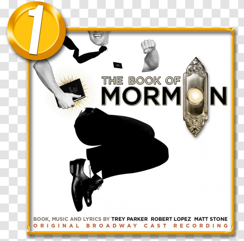 The Book Of Mormon: Original Broadway Cast Recording Musical Theatre - Logo - Mormon And Bible Transparent PNG