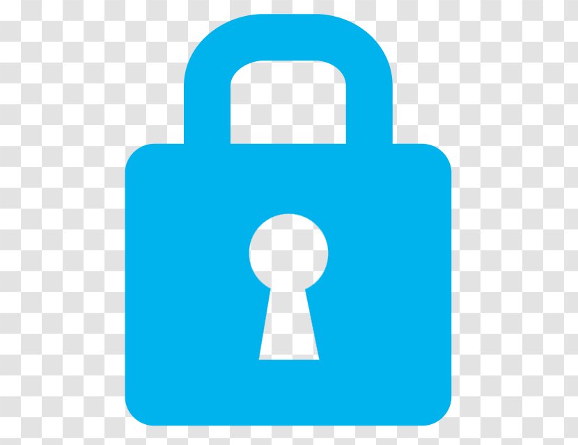 Computer Security Lock Information - Apple - Aqua Transparent PNG
