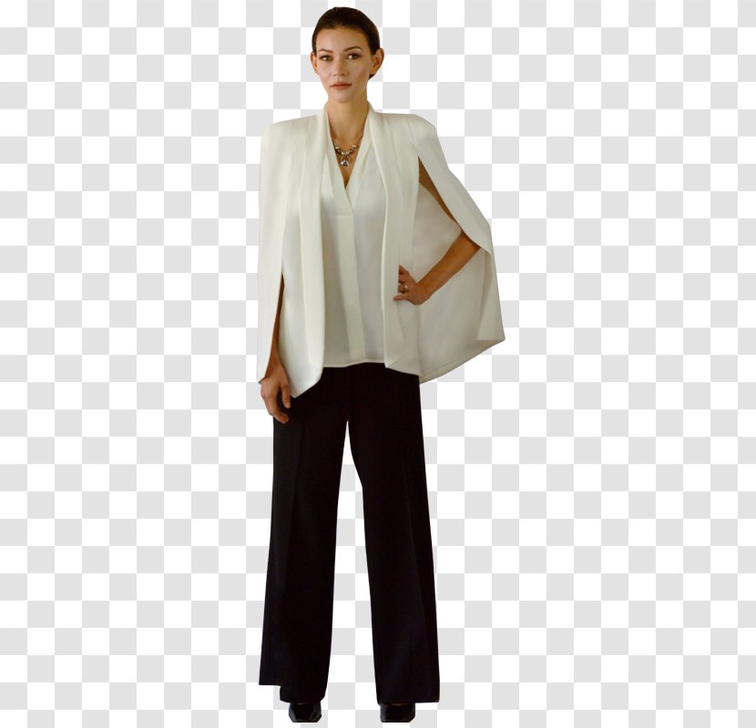 Clothing Sleeve Outerwear Blouse Pants - Casual - Business Attire Transparent PNG