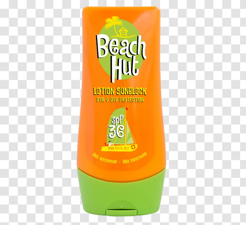 Sunscreen Beach Hut Resort - Fun Transparent PNG