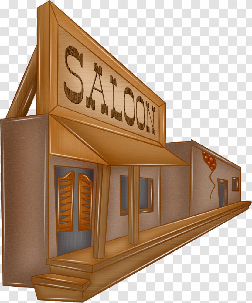 Facade Wood - Wild West Transparent PNG