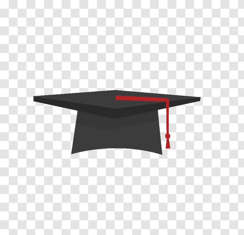 Square Academic Cap Graduation Ceremony Flat Design Transparent PNG