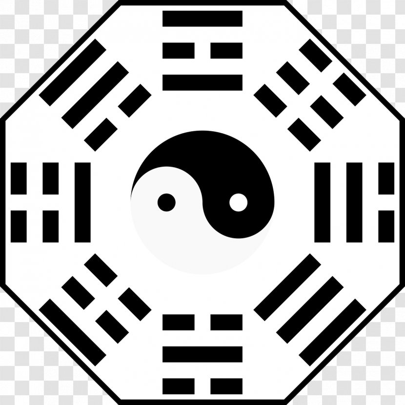 I Ching Feng Shui Bagua Luck Taoism - Symmetry Transparent PNG