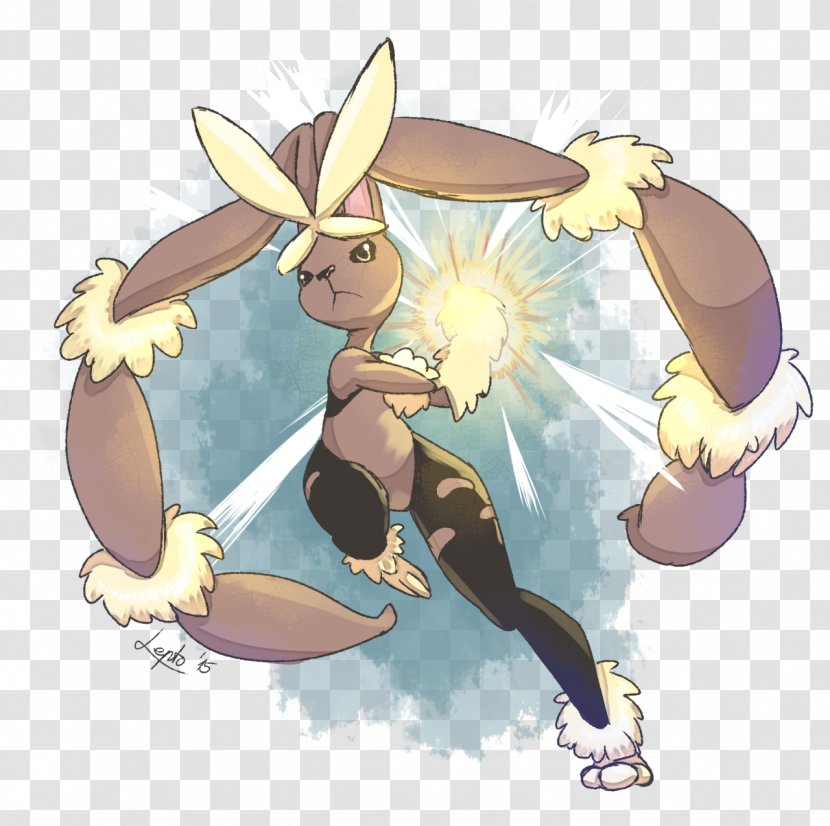 Rabbit Pokémon Sun And Moon Diamond Pearl Lopunny - Tree Transparent PNG