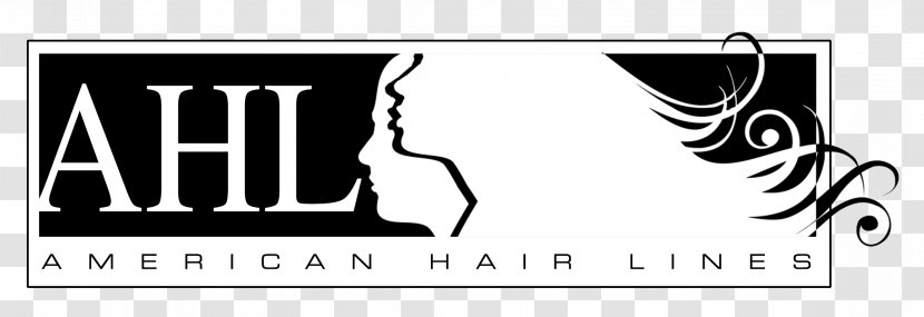 American Hairlines Logo Brand - Black - Hairline Transparent PNG