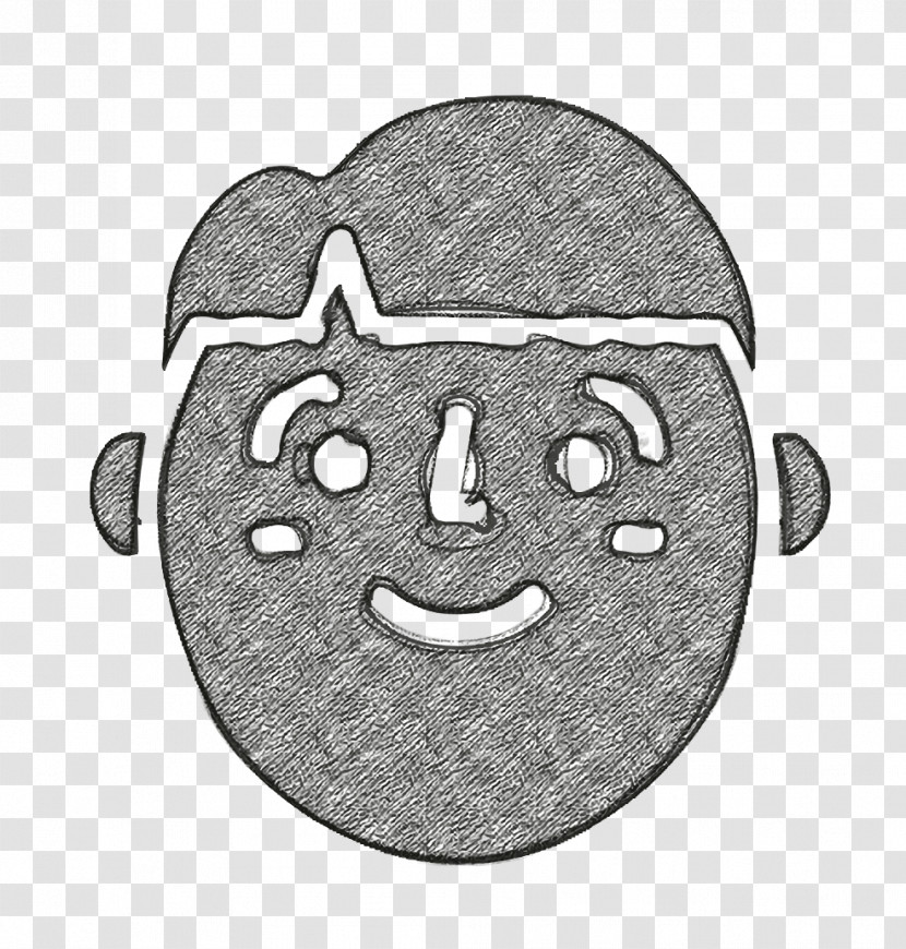 Happy People Icon Emoji Icon Man Icon Transparent PNG