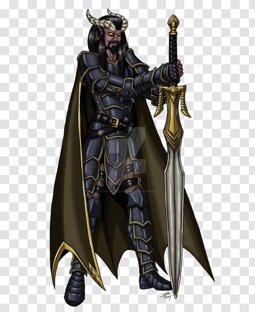 Dungeons & Dragons Pathfinder Roleplaying Game Tiefling Warrior Male - Fictional Character Transparent PNG