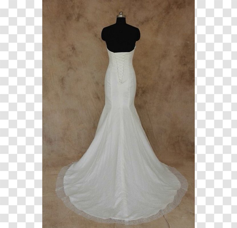Wedding Dress Shoulder Cocktail Party - Satin Transparent PNG