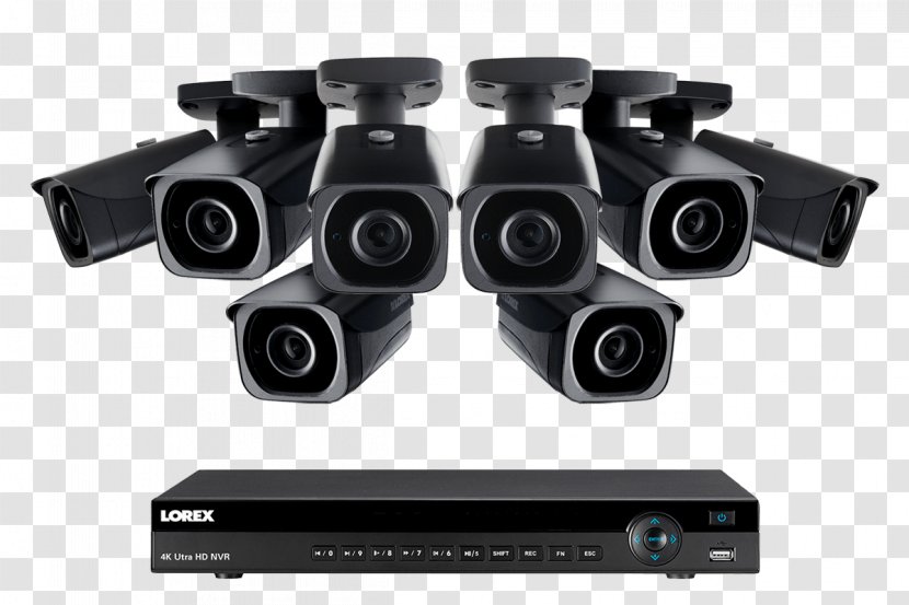 4K Resolution Network Video Recorder Lorex Technology Inc Display Wireless Security Camera - Ip - 4k Transparent PNG