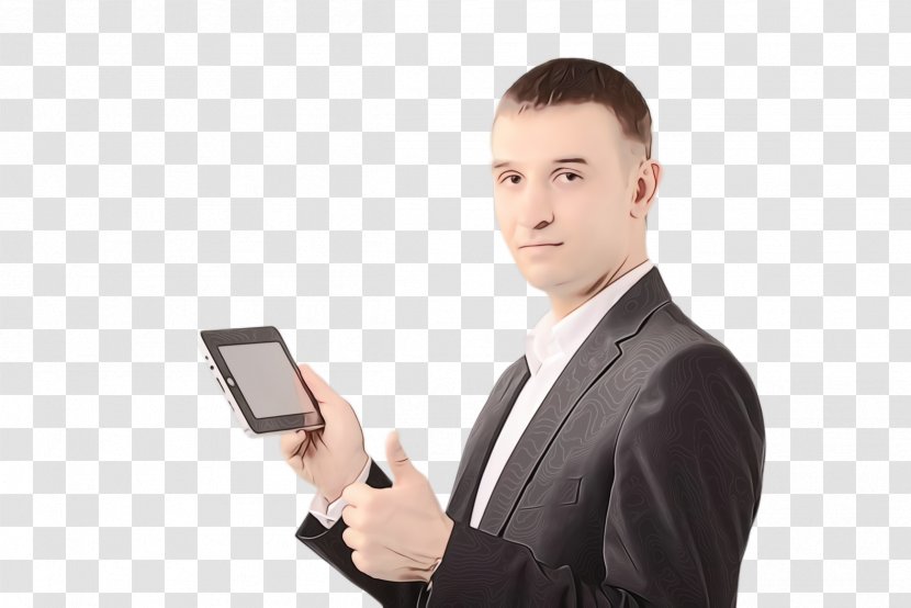 Gadget Mobile Phone White-collar Worker Technology Businessperson - Gesture Business Transparent PNG