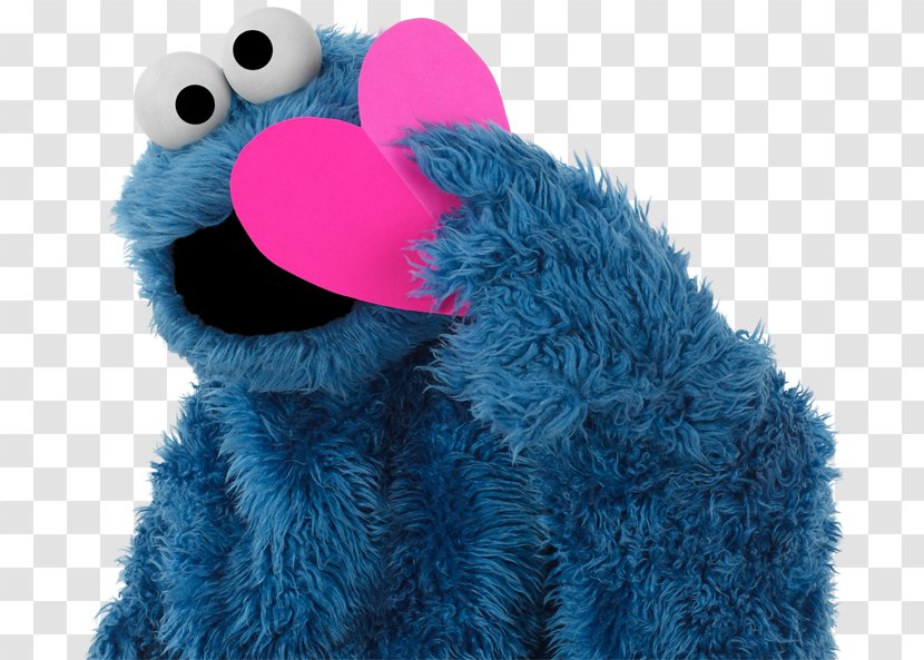 Cookie Monster Bert Elmo Ernie Big Bird - Heart Transparent PNG