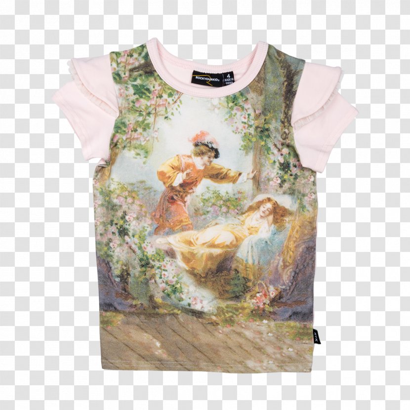 T-shirt Prince Charming Sleeve Infant Sleeping Beauty Transparent PNG