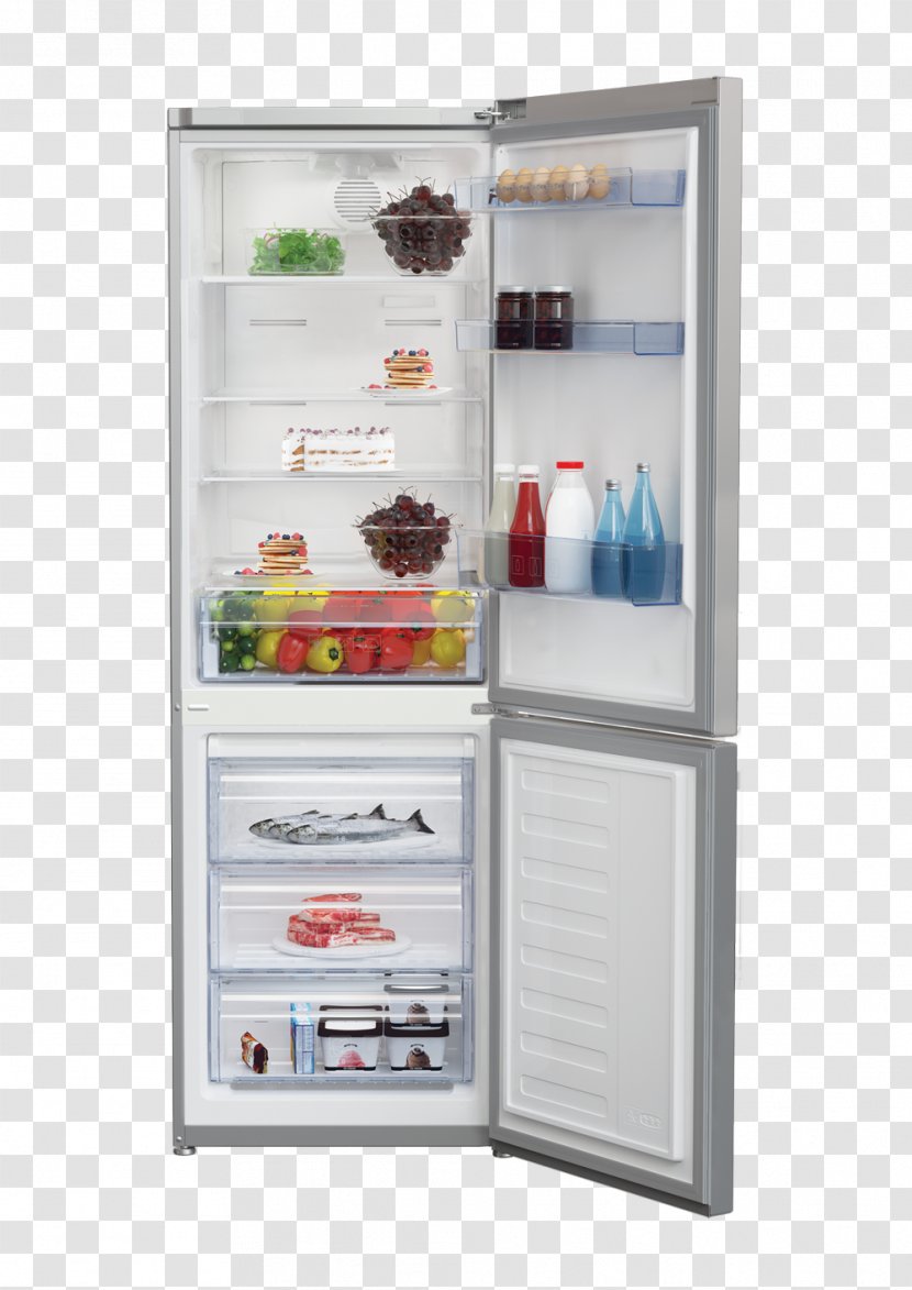 Refrigerator Beko RCNA320K20S RCNA 305 K20W Freezer - Cs 234022 Transparent PNG