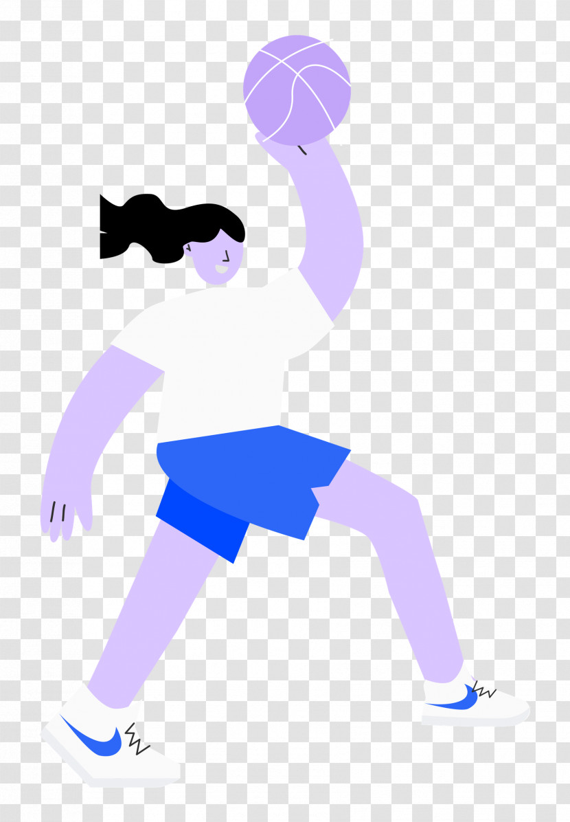 Playing Basketball Sports Transparent PNG
