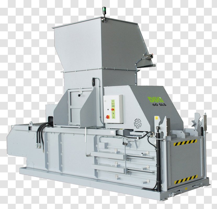 Baler Paper Plastic Industry Machine - Automatic Waste Container Transparent PNG