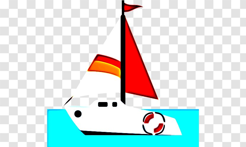 Boat Cartoon - Sailboat - Watercraft Vehicle Transparent PNG