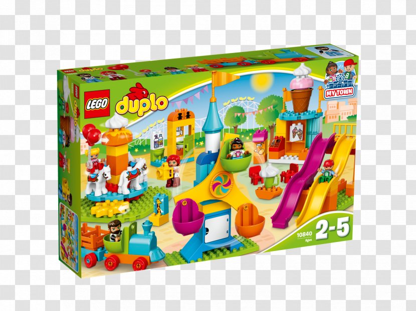 Lego Duplo LEGO 10840 DUPLO Big Fair Toy Amusement Park Transparent PNG