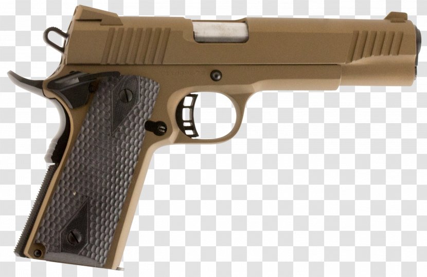 Springfield Armory M1911 Pistol .45 ACP Firearm Colt's Manufacturing Company - Taurus Pt1911 - Handgun Transparent PNG