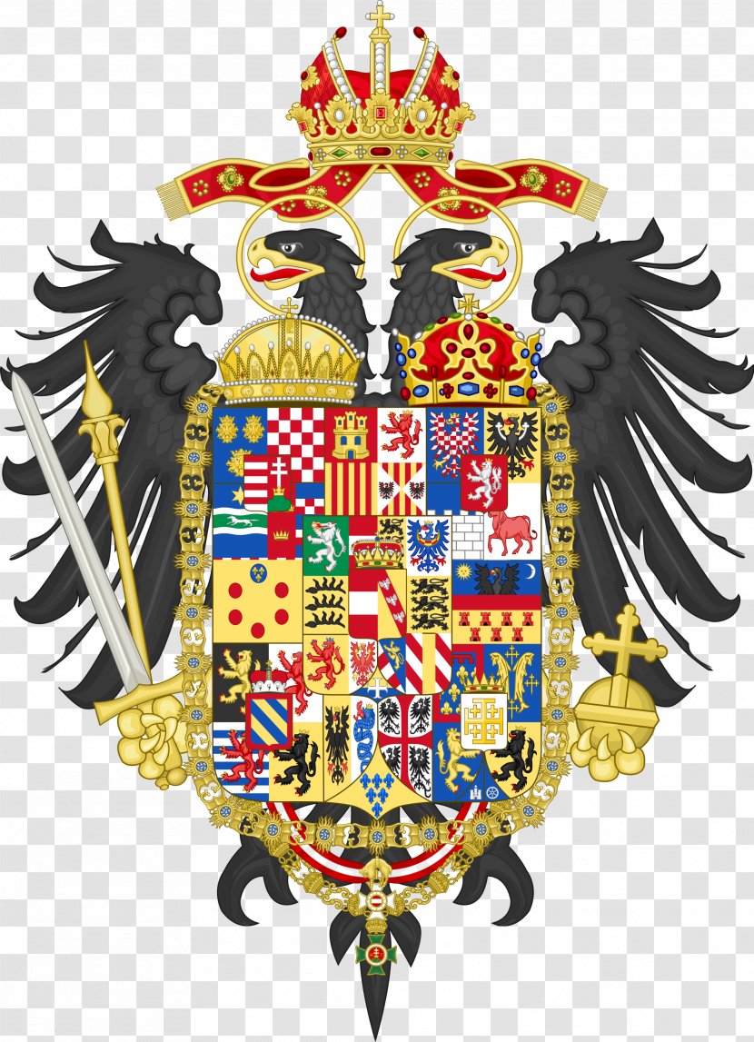 Austrian Empire Habsburg Monarchy House Of Holy Roman Emperor Coat Arms - Crest - Family Transparent PNG