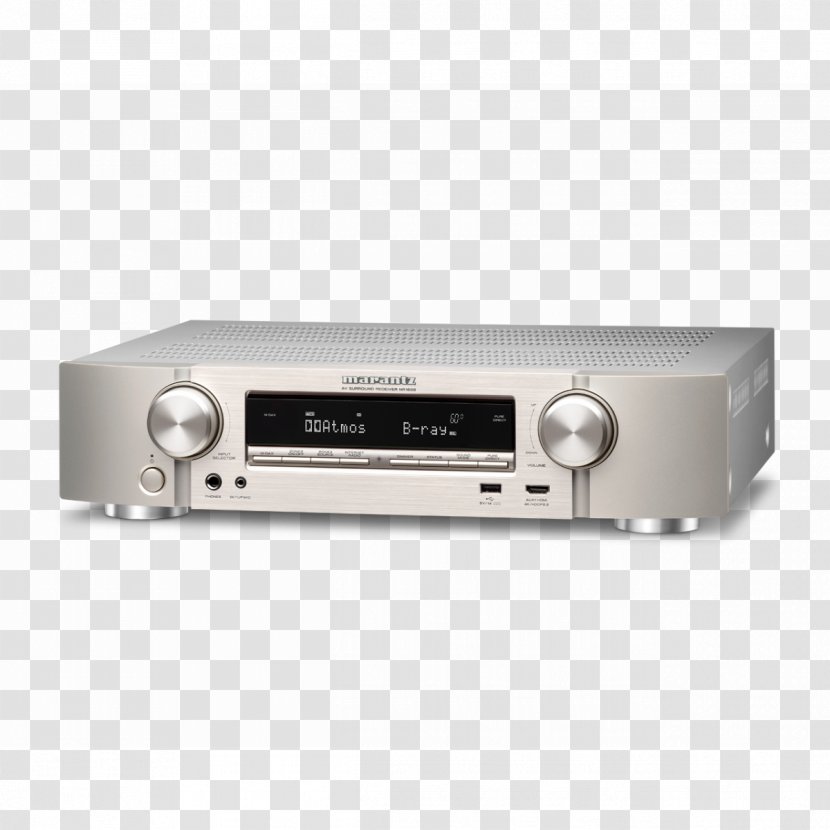 5.2 AV Receiver Marantz NR1508/N1 5x85 Ultra HD Audio NR1608 - Sound - Professional Audiovisual Industry Transparent PNG