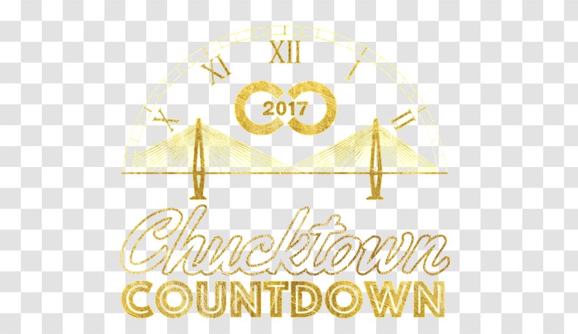 Chucktown Countdown Logo Brand Font Line - Final Transparent PNG