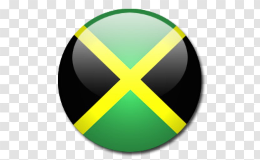 Flag Of Jamaica Clip Art - Yellow Transparent PNG