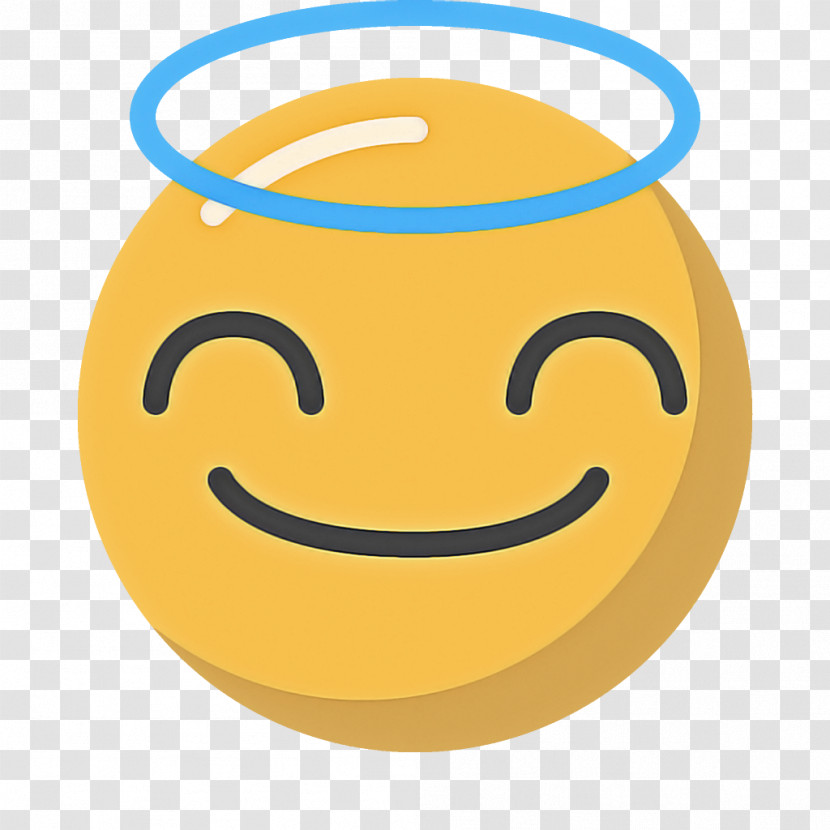 Smiley Angel Emoticon Emotion Icon Transparent PNG