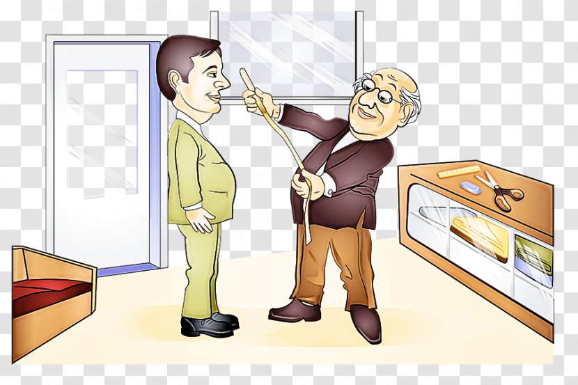 Cartoon Conversation Transparent PNG