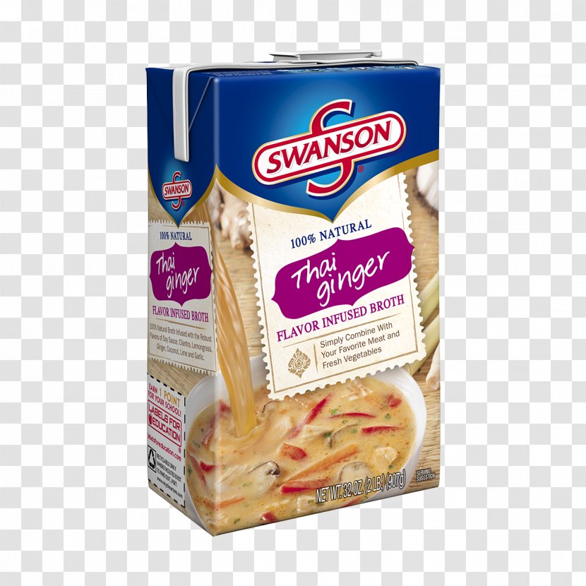 Breakfast Cereal Broth Flavor Thai Cuisine Swanson - Convenience Food - Snack Transparent PNG