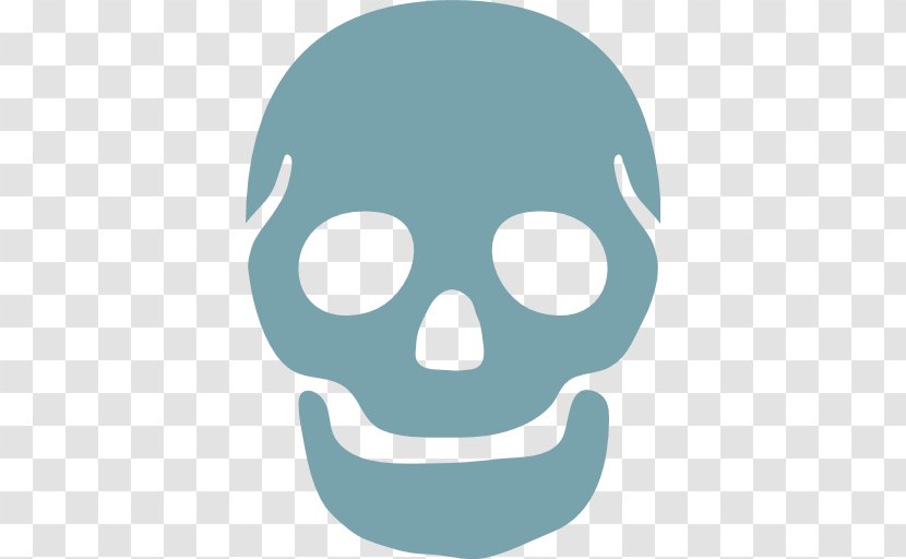 Emojipedia Symbol Skull Face With Tears Of Joy Emoji - Bone Transparent PNG