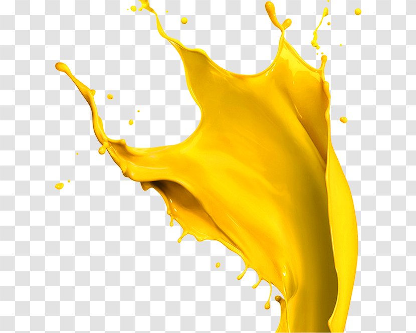 Yellow Color Desktop Wallpaper - Computer - Ink Painting Transparent PNG
