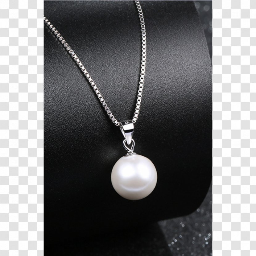 Pearl Locket Necklace - Fashion Accessory - Cultured Freshwater Pearls Transparent PNG