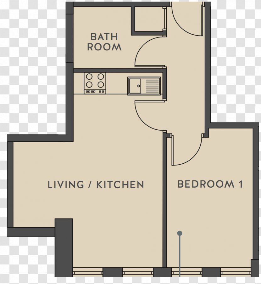 Floor Plan Line - Schematic - Design Transparent PNG