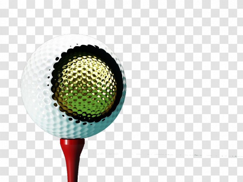 Golf Ball Sport Course - Game - A Transparent PNG