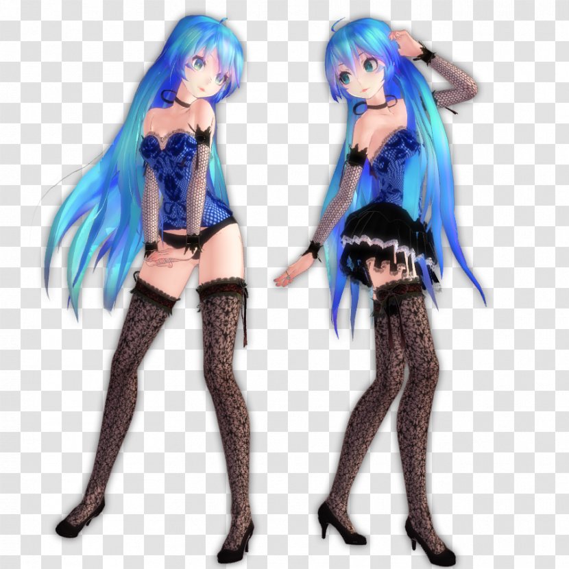 Hatsune Miku MikuMikuDance Vocaloid Megurine Luka Dress - Tree Transparent PNG