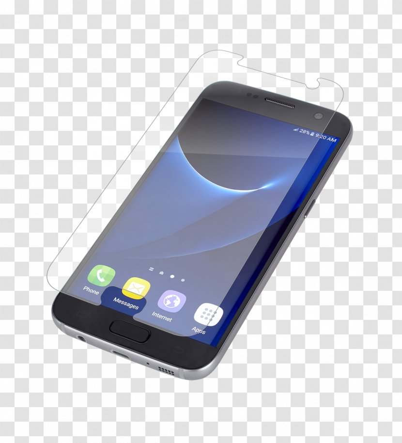 Samsung GALAXY S7 Edge ZAGG IFROGZ Little Rockerz Costume Headphones Screen Protectors - Galaxy Transparent PNG