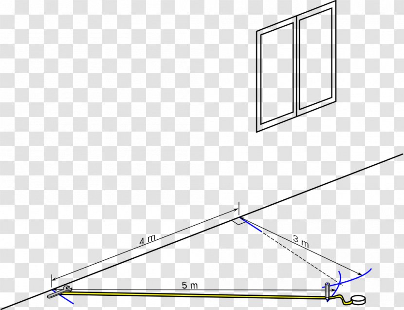 Right Triangle Rectangle Perpendicular - Inscribed Angle Transparent PNG