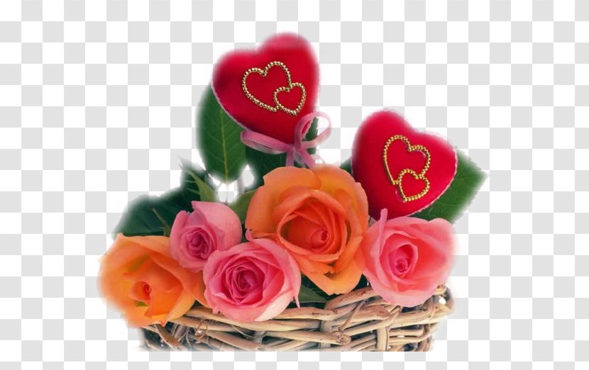 Rose Flower Bouquet - Valentine S Day Transparent PNG
