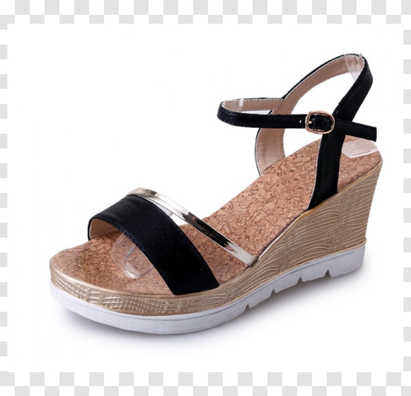 High-heeled Shoe Sandal Suede Leather Transparent PNG